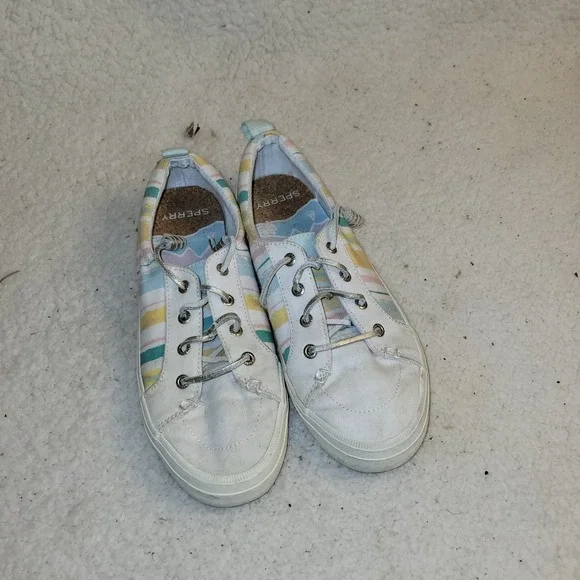 Sperry Top Sider Pier Wave Multicolor Womens Size‎ 7M Slip On Shoes
