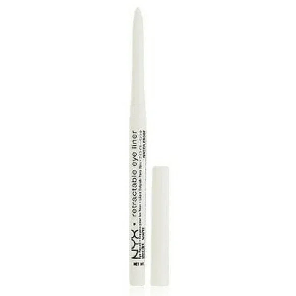 NYX Retractable Eye Liner Waterproof White 3 Pack Epic Wear Liner Stick MPE01