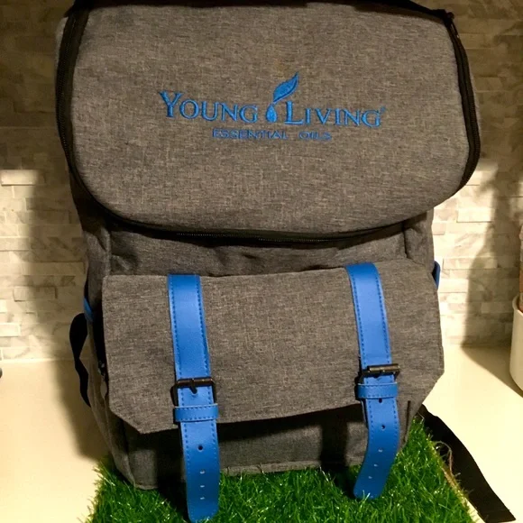 Young Living Canvas Essential Oils Backpack Laptop bag