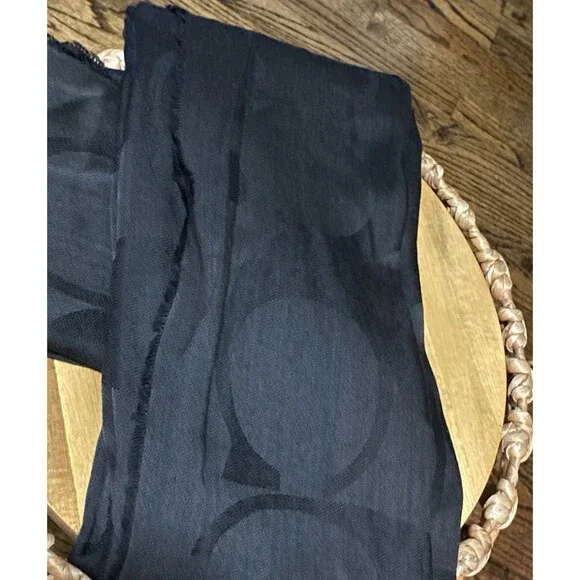 RARE FIND Authentic Coach Stole Shawl Wrap Signature C #C8238 NWOT HUGE 70 X 50