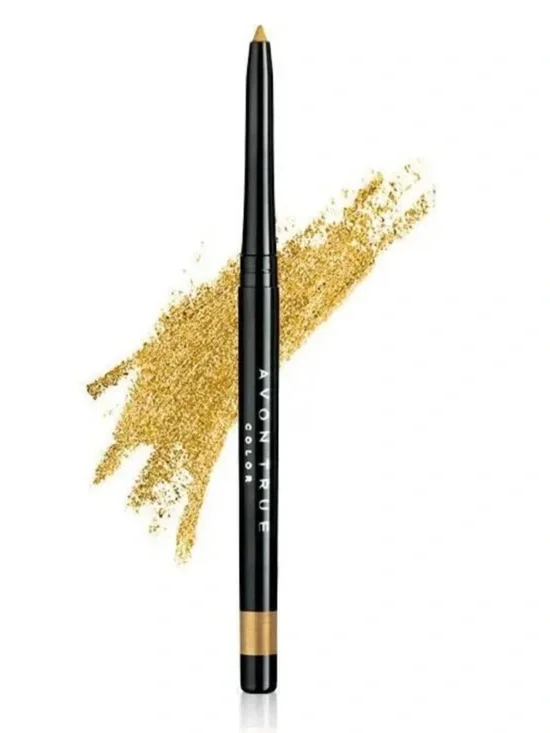 Avon Gold Eyeliner‎ Glimmerstick True Color Metallic Eye Pencil New Sealed