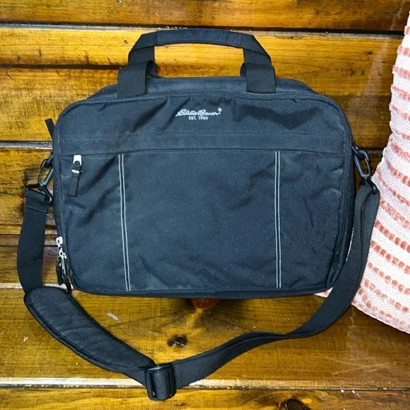 Eddie Bauer Black Laptop Bag‎ - OS