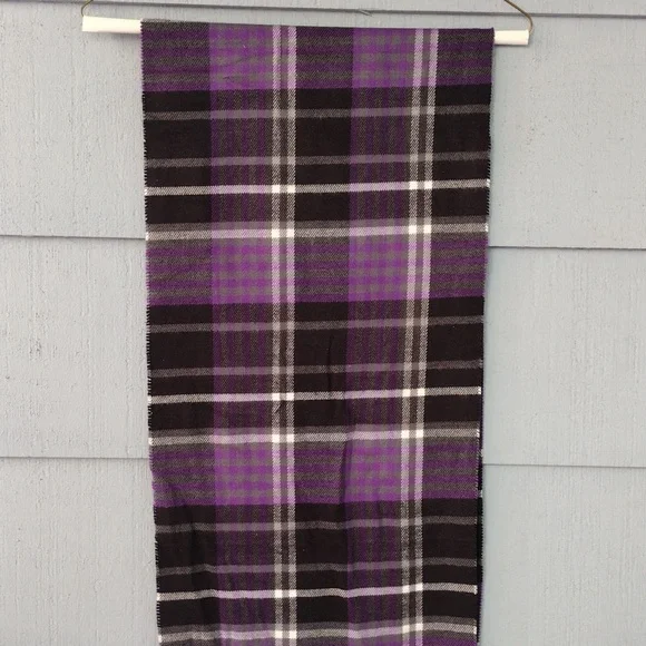 Cashmere Feel Plaid Italy Design Scarf