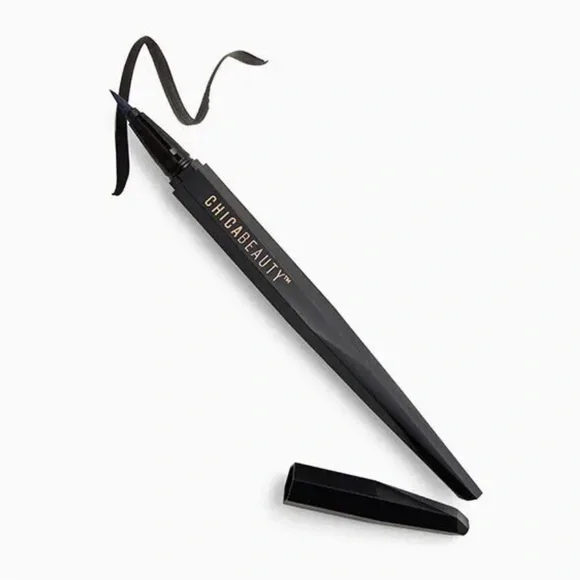 CHICA BEAUTY Precision Black Eyeliner In Mirame Matte Black