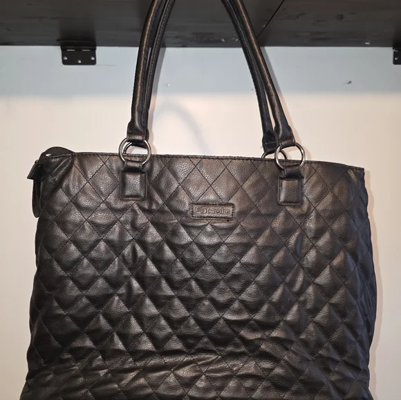 Solo New York Classic Black Laptop Tote Bag