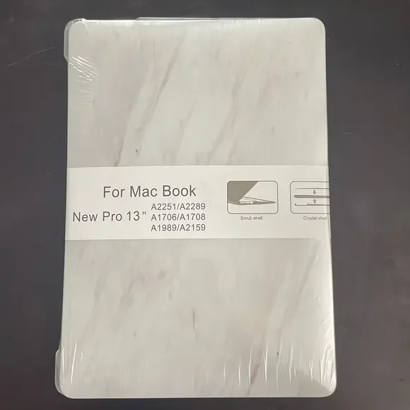 MacBook New Pro 13” shell and soft case