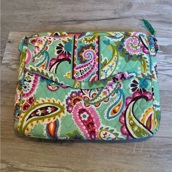 Vera Bradley Tutti Frutti Laptop / Pad Hipster Crossbody Shoulder bag