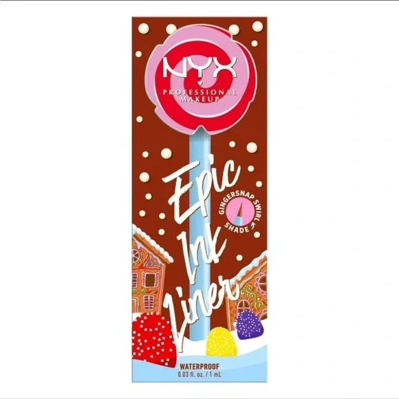 NYX Professional Makeup Holiday Candy Swirl Eyeliner Gingersnap Swirl