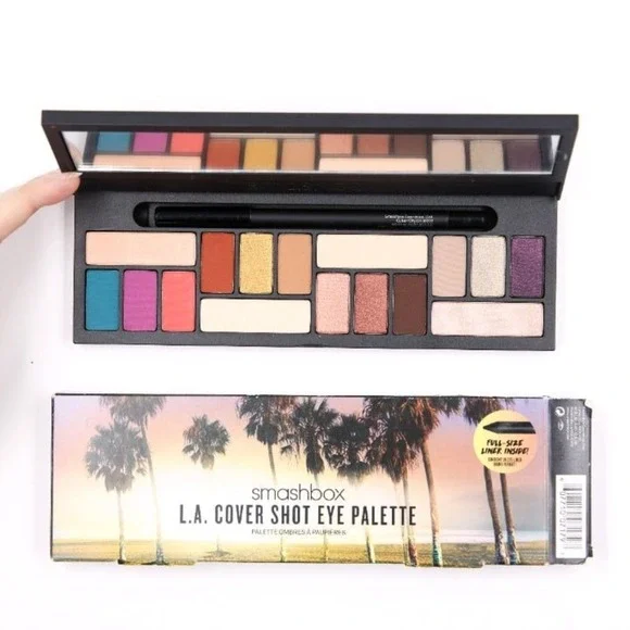 Smashbox - L.A. Cover Shot Eye Palette with Always On Gel‎ Liner in Black