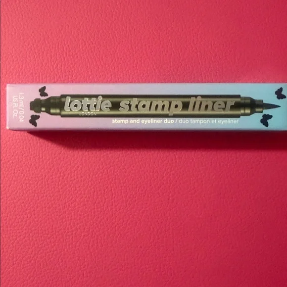 Lottie Butterfly Stamp in Black liquid eyeliner