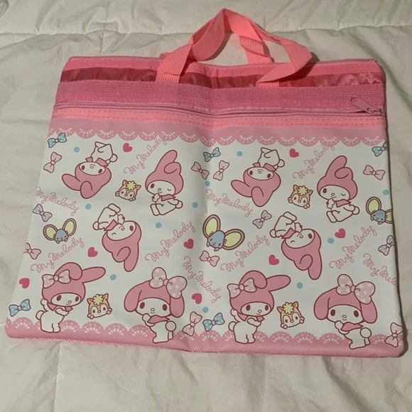My Melody Pink Laptop/ File Bag