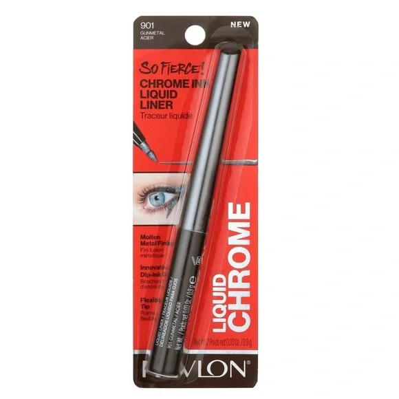 Revlon Chrome Ink Liquid Liner- 901 Gunmetal