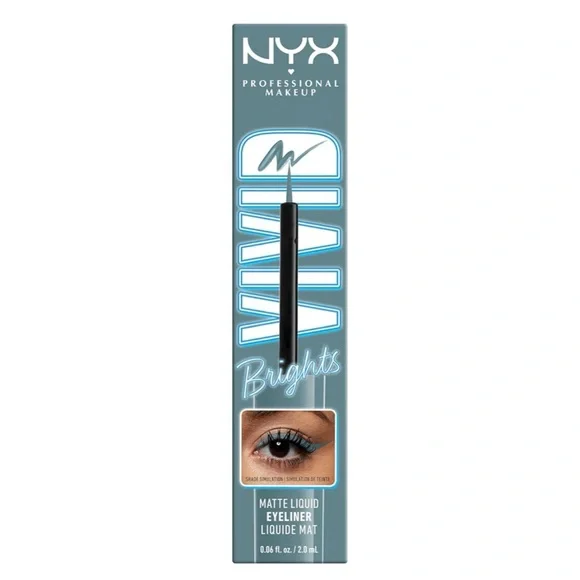 Set of 2 Vivid Brights Matte Liquid Eyeliner