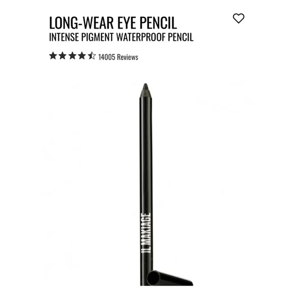 IL MAKIAG LONG‎ WEAR EYE PENCIL BATMAN 0.04 OZ BLACK
