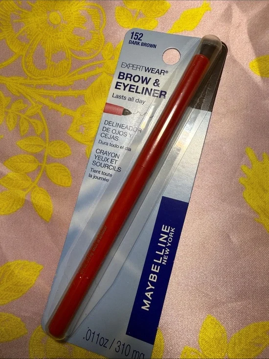 Maybelline Expertwear Brow & Eyeliner - Dark Brown in one (152)
