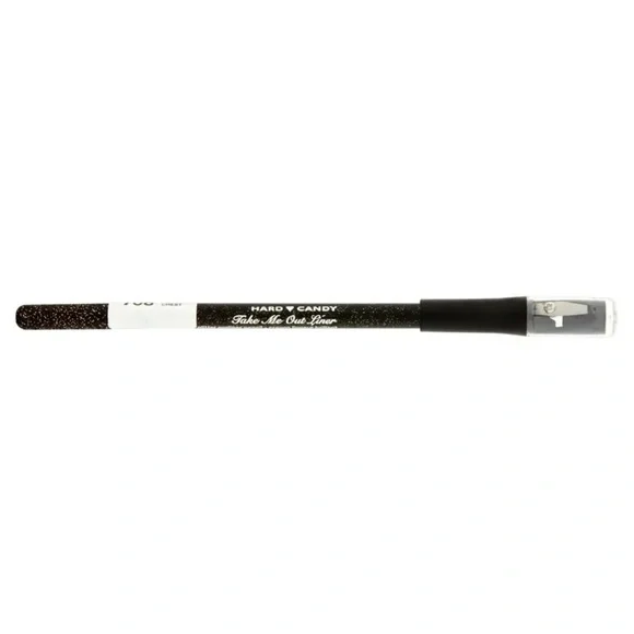 Hard Candy Take Me Out Eyeliner Pencil Treasure Chest Black Glitter NIP