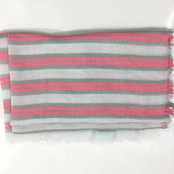 Oliver Bonas Scarf - Grey Pink