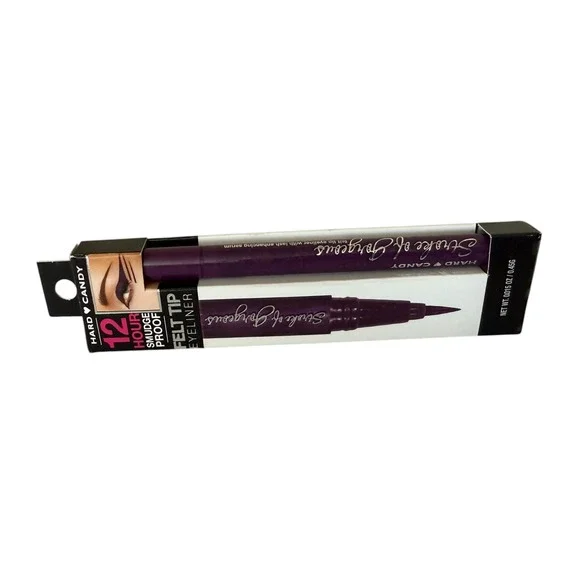Hard Candy Stroke of Gorgeous Eyeliner Women 0.015oz 745 Storm NEW Purple Felt