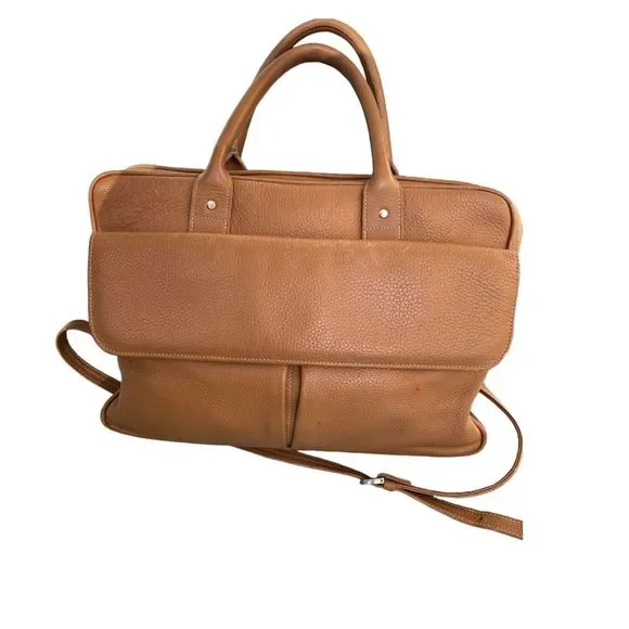 Rossi & Caruso Real Leather Satchel Bag.