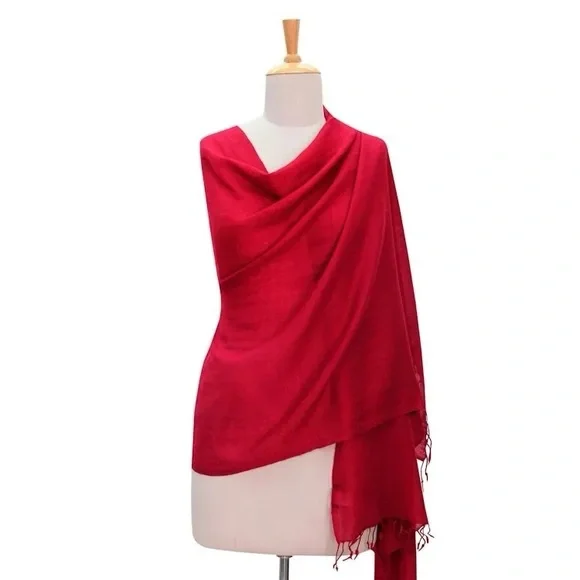 NWT Pashmina Scarf from India Valley of Kashmir