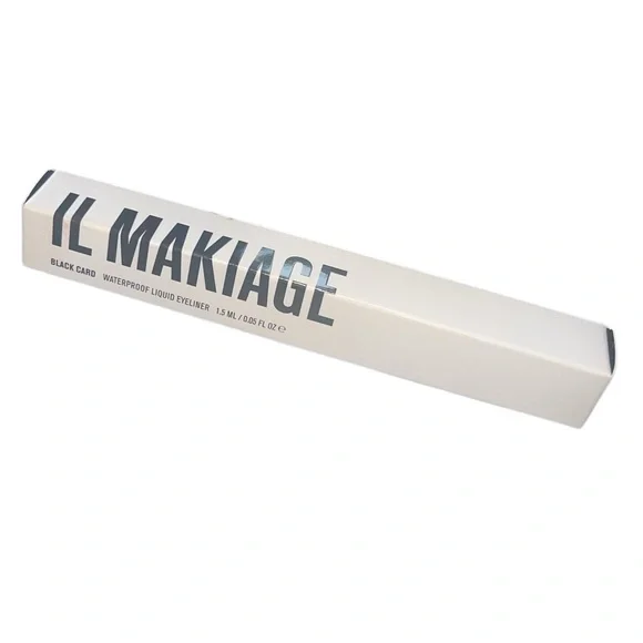 IL Makiage waterproof liquid eyeliner. Color: Black card. New in box.