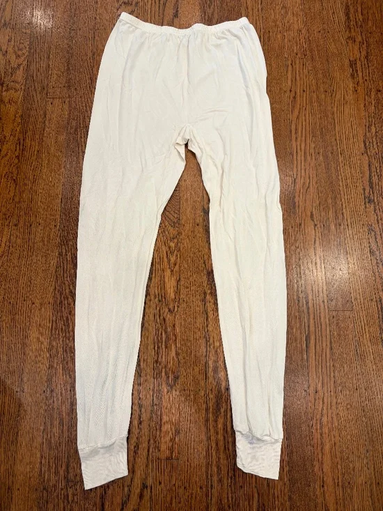 🤍 Nordstrom Intimates 100% Silk Long John Pants | L 🤍