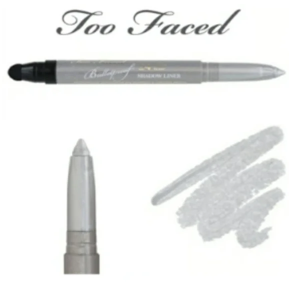 ❇️SILVER LINING Too Faced RARE DISCONTINUED Bulletproof 24 hr Liner Pencil NWT