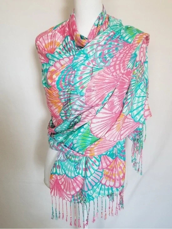 Lilly Pulitzer oh shello oversized scarf