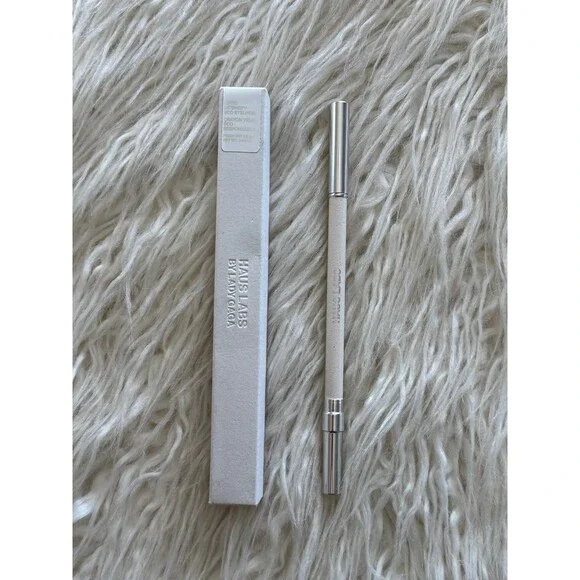 Haus Labs Optic Intensity Eco Eyeliner White Onyx Matte Pure White
