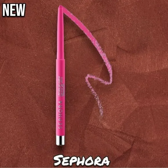 New Sealed SEPHORA COLLECTION Ultimate Gel Waterproof Eyeliner Pencil - 33 fuch