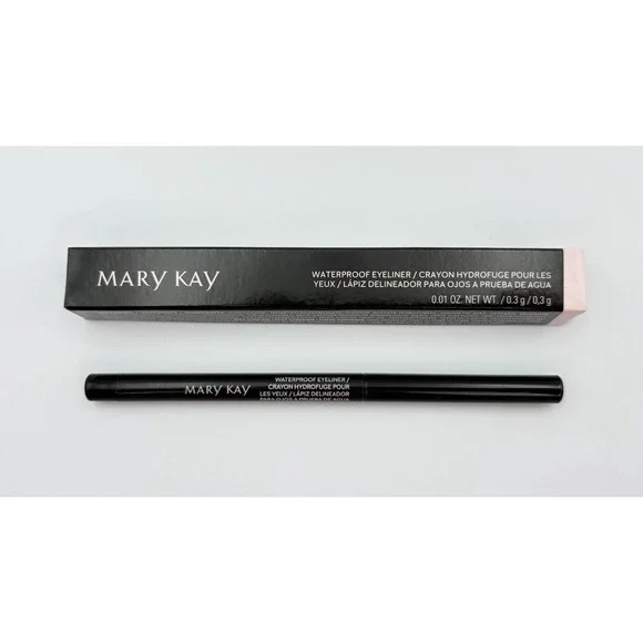 Mary Kay Waterproof Eyeliner Black Noir 205910 New In Box Full Size .01 oz