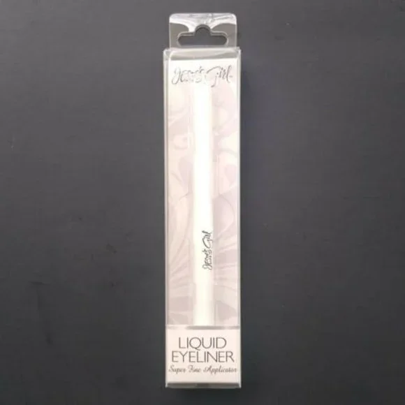 Jesse's Girl Liquid Eyeliner Super Fine Applicator Snow White New 0.034 oz