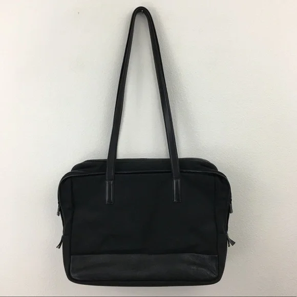 Tumi | Canvas & Leather Laptop Bag