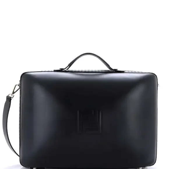 Fendi Ff Zip Around Travel Bag Leather #219627F17B