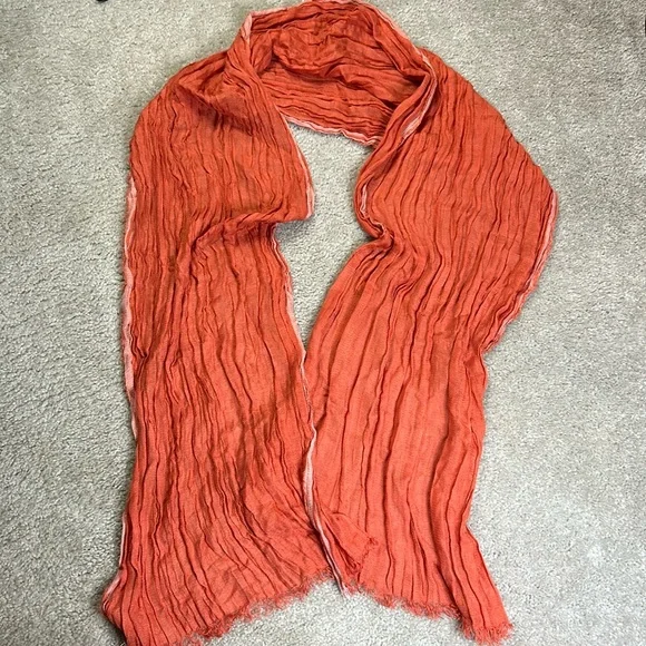 Hunting World Silk and Linen Scarf