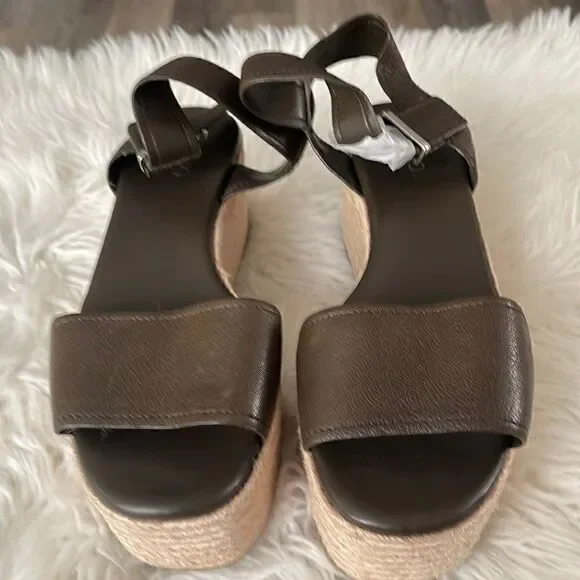FRANCO SARTO LEATHER ESPADRILLES NWOT SIZE 8.5