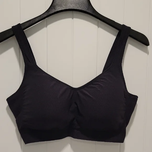 Shapermints Truekind Black Wireless Seamless Bra Size XXL