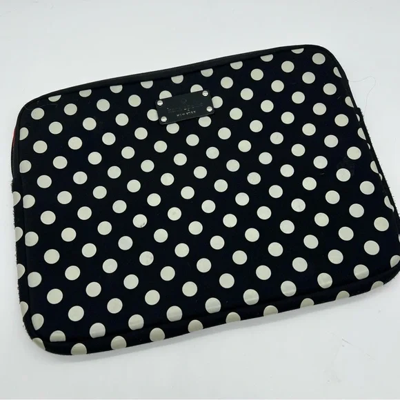Kate Spade Black and White Polka Dot Accessory