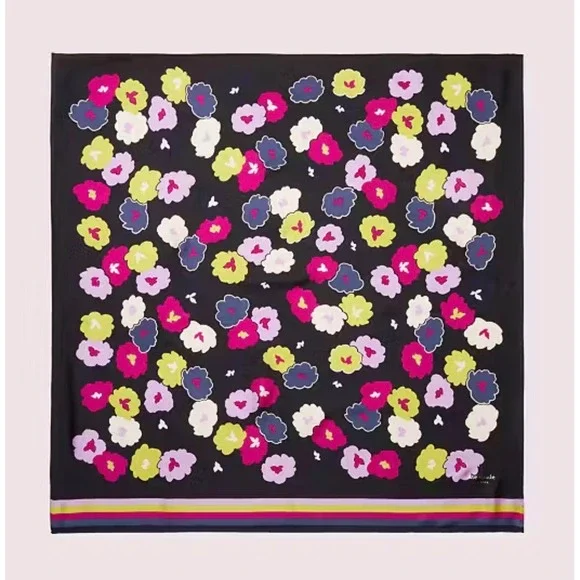 Kate Spade‎ Silk Scarf Floral Large
