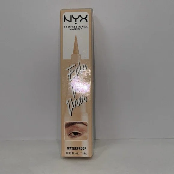 NYX Epic Ink Liner Waterproof Liquid Eyeliner Vegan‎ EIL07 Marshmallow