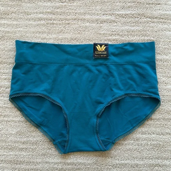 NWT Wacoal Feeling Flexible Brief Panty Green STYLE 875332 Size XL