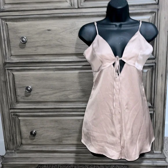 Silk Romper Slip
