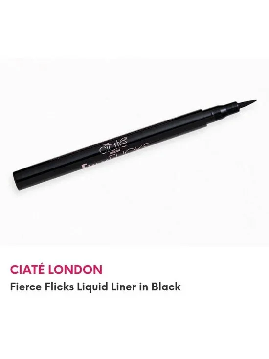 CIATÉ LONDONFierce Flicks Liquid Liner in Black