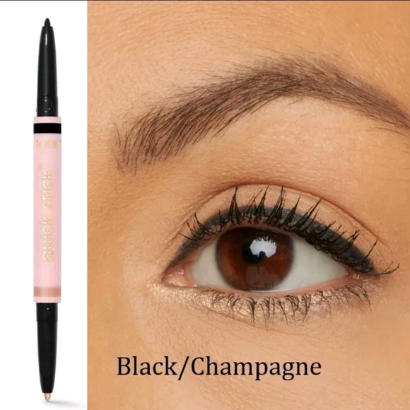 Black Champagne Tarte Quick Stick Dual-Ended Gel Eyeliner Brand New In Box