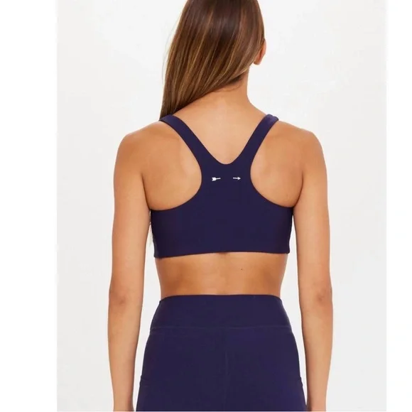 The Upside‎ Peached Jade Pullover Sports Bra 8 Blue