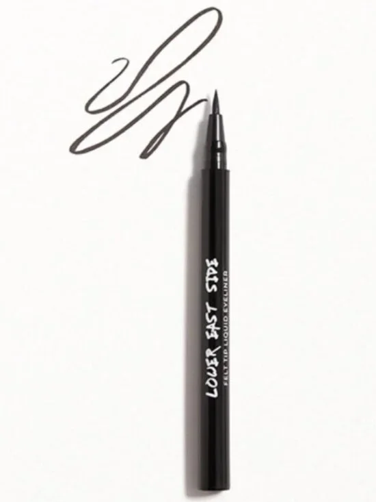Les Beauty Lower East Side Felt Tip Eyeliner in Black