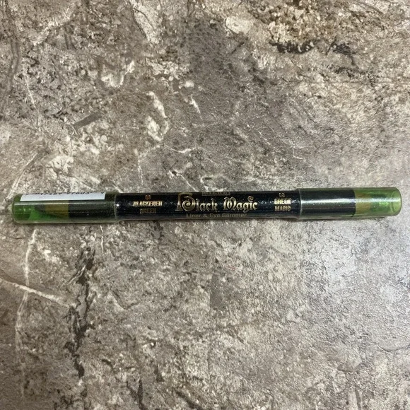 Milani Black Magic Liner & Eye Glimmer 03 Blackened Green,‎ Green Magic New