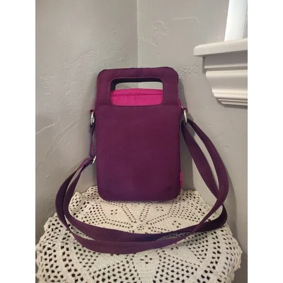 Belkin Purple Pink Tablet Portable Device Travel Bag Strap 10x7x2 Carry-On