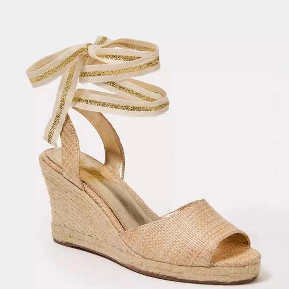 Lilly‎ Pulitzer NWT Paisley Espadrille Wedge