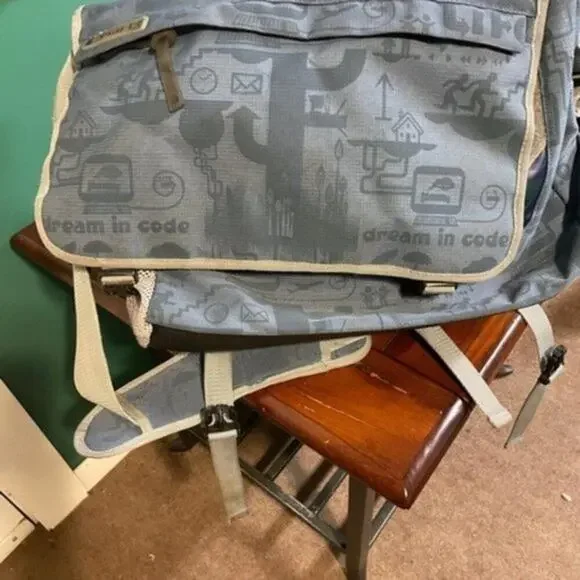 Computer bag from early 2000 blue